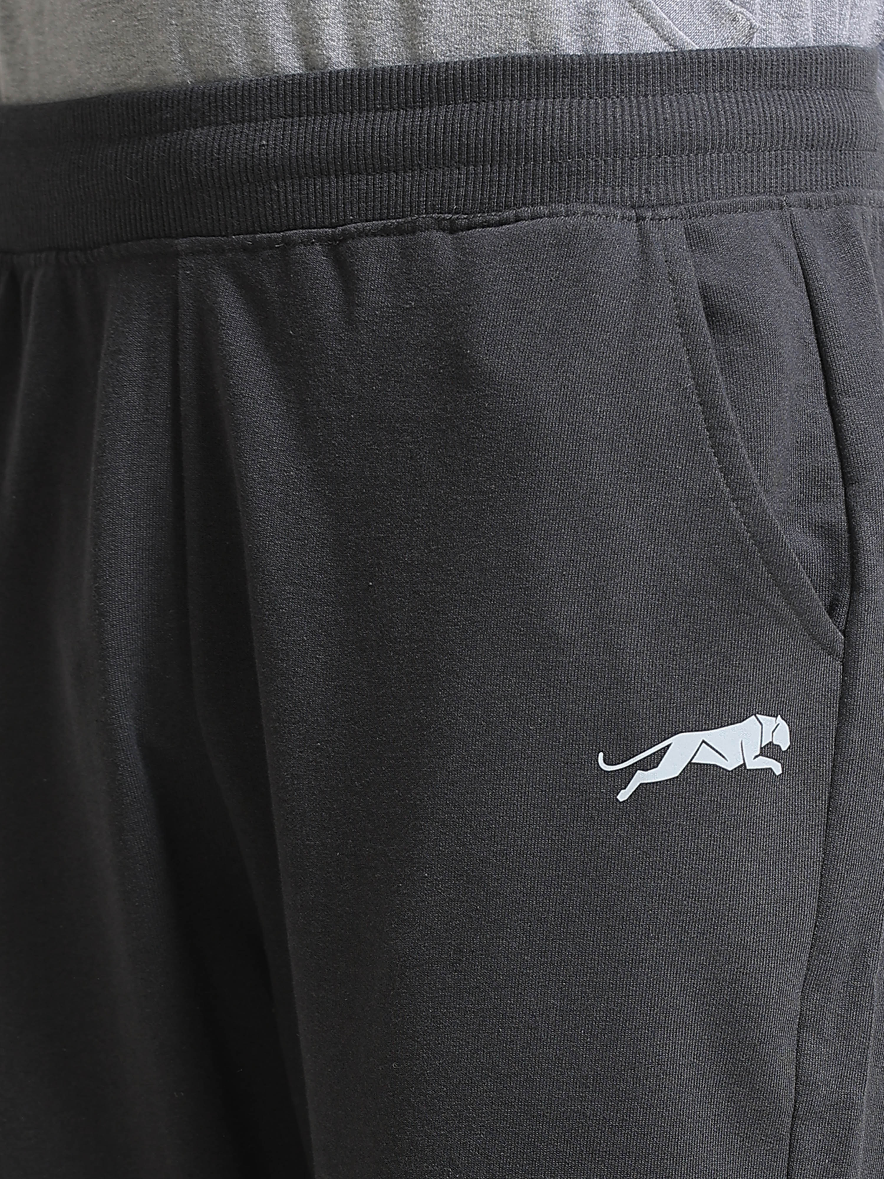 ARDEUR ZEAL IN YOU Men's Regular Fit Blend Track Pants - Steel Grey