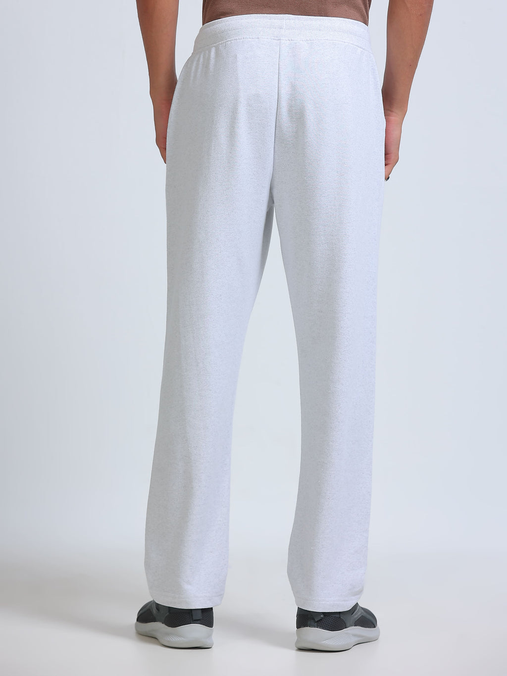 ARDEUR ZEAL IN YOU Men's Regular Fit Blend Track Pants - White