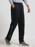 ARDEUR ZEAL IN YOU Men's Regular Fit Cotton Blend Track Pant - Black