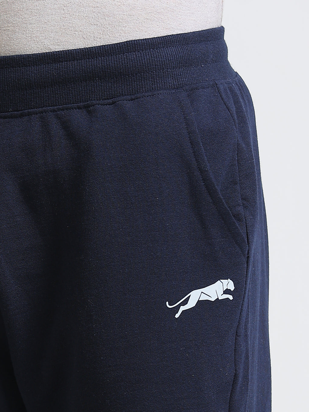 ARDEUR ZEAL IN YOU Men's Regular Fit Cotton Blend Track Pant - Navy