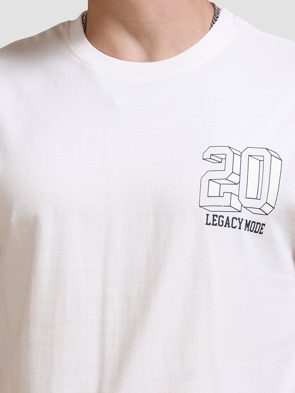 ARDEUR Men's Relaxed Fit Pure Cotton Graphic T-Shirt - Delicacy