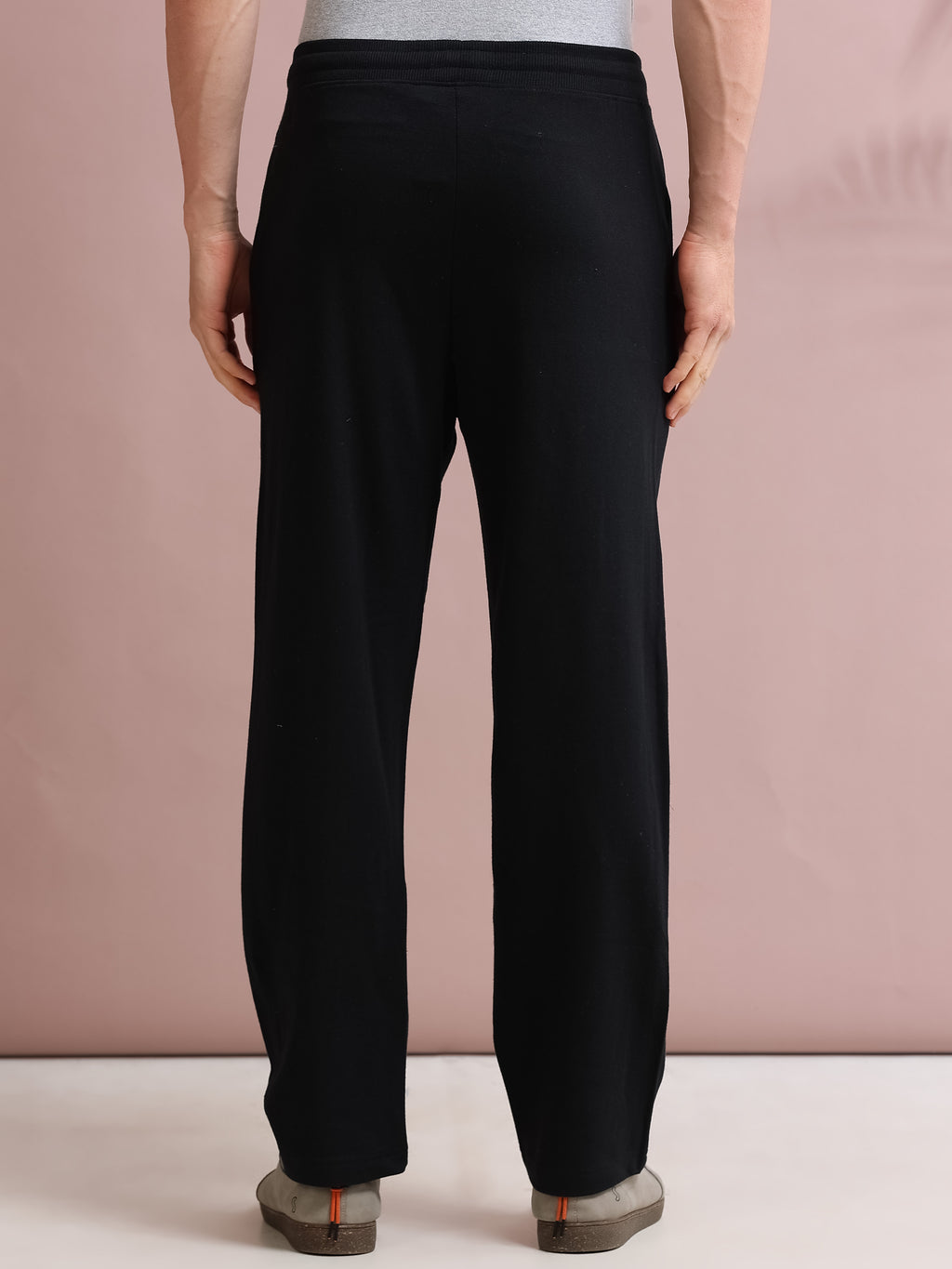 ARDEUR STREETZ Men's Relaxed Fit Track Pants - Black