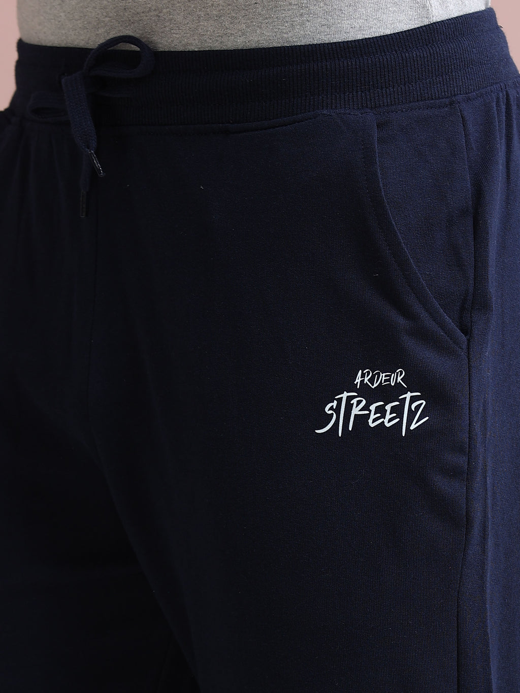 ARDEUR STREETZ Men's Relaxed Fit Track Pants - Navy