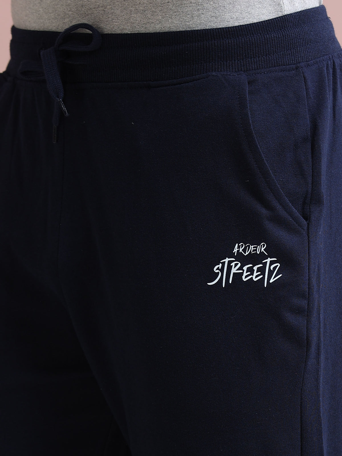 ARDEUR STREETZ Men's Relaxed Fit Track Pants - Navy