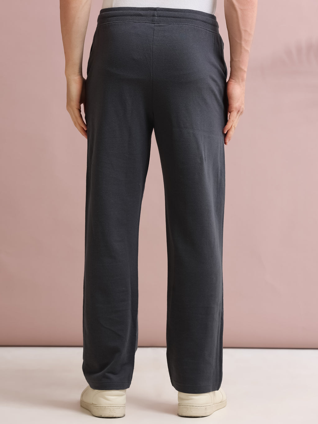 ARDEUR STREETZ Men's Relaxed Fit Track Pants - Steel Grey
