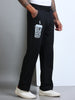 ARDEUR Men's Relaxed Fit Track Pants - Black