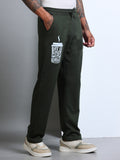 ARDEUR Men's Relaxed Fit Track Pants - Olive