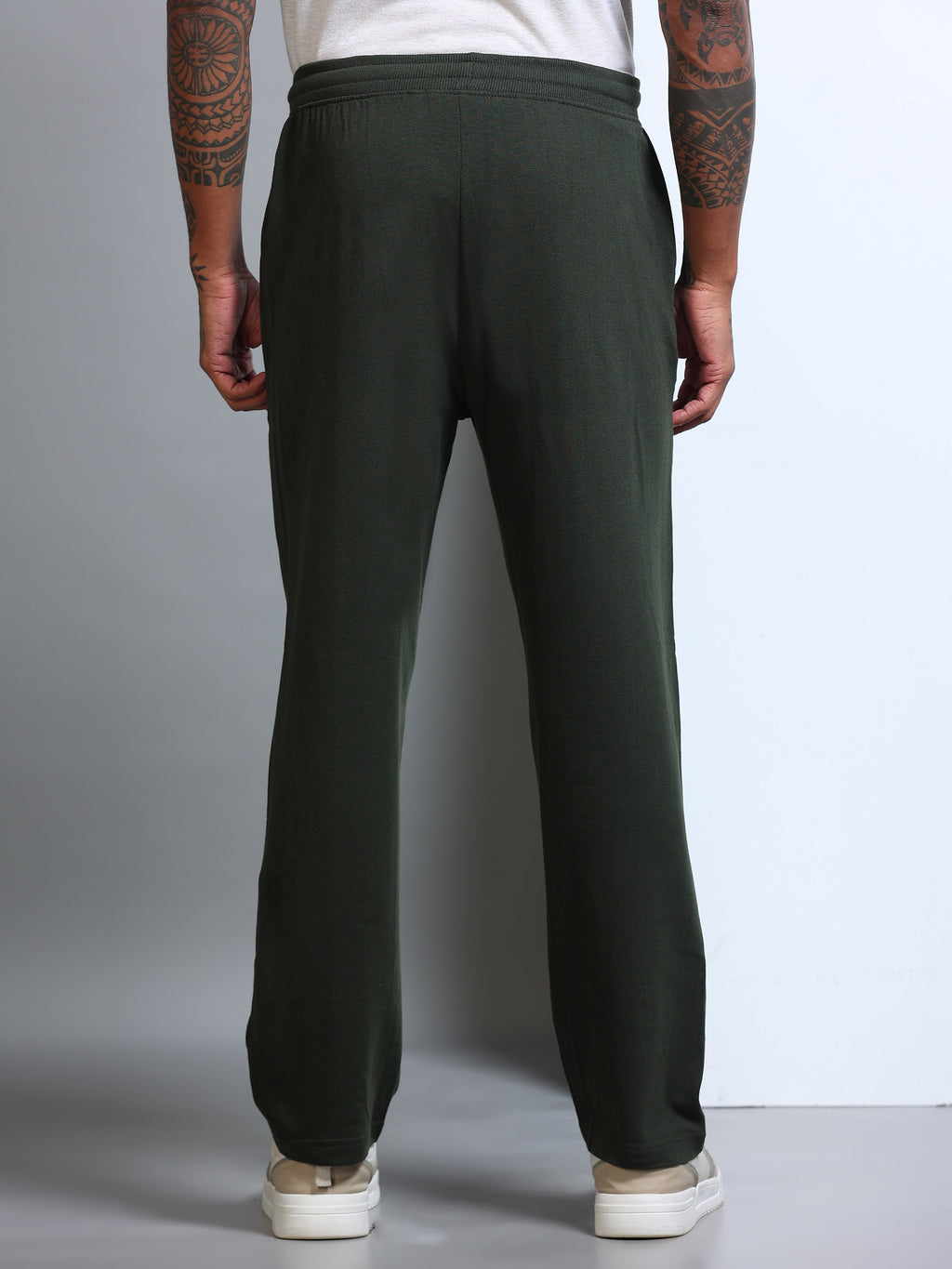 ARDEUR Men's Relaxed Fit Track Pants - Olive
