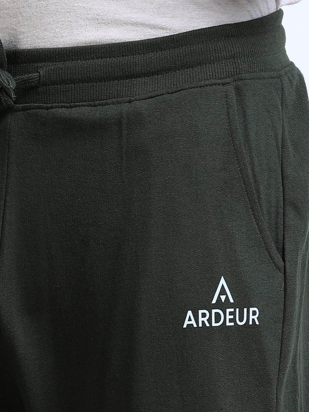 ARDEUR Men's Relaxed Fit Track Pants - Olive