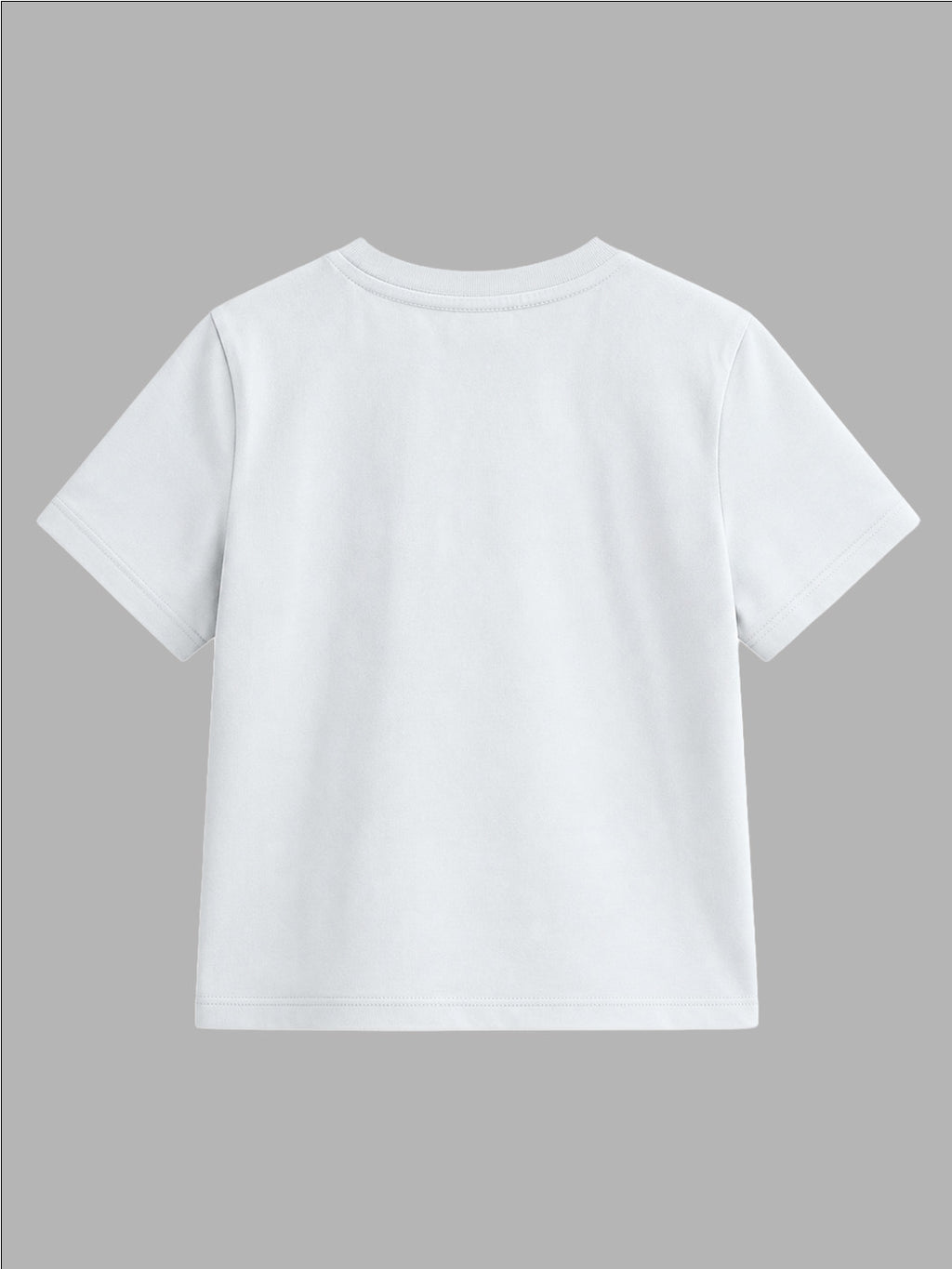 CODEZ Boys White Pure Cotton Camping Print Relaxed Fit T-Shirt
