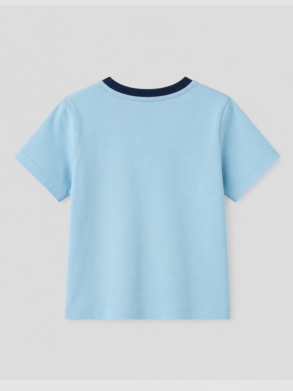 CODEZ Boys Cool Blue Pure Cotton Born For Adventure Graphic Relaxed Fit T-Shirt