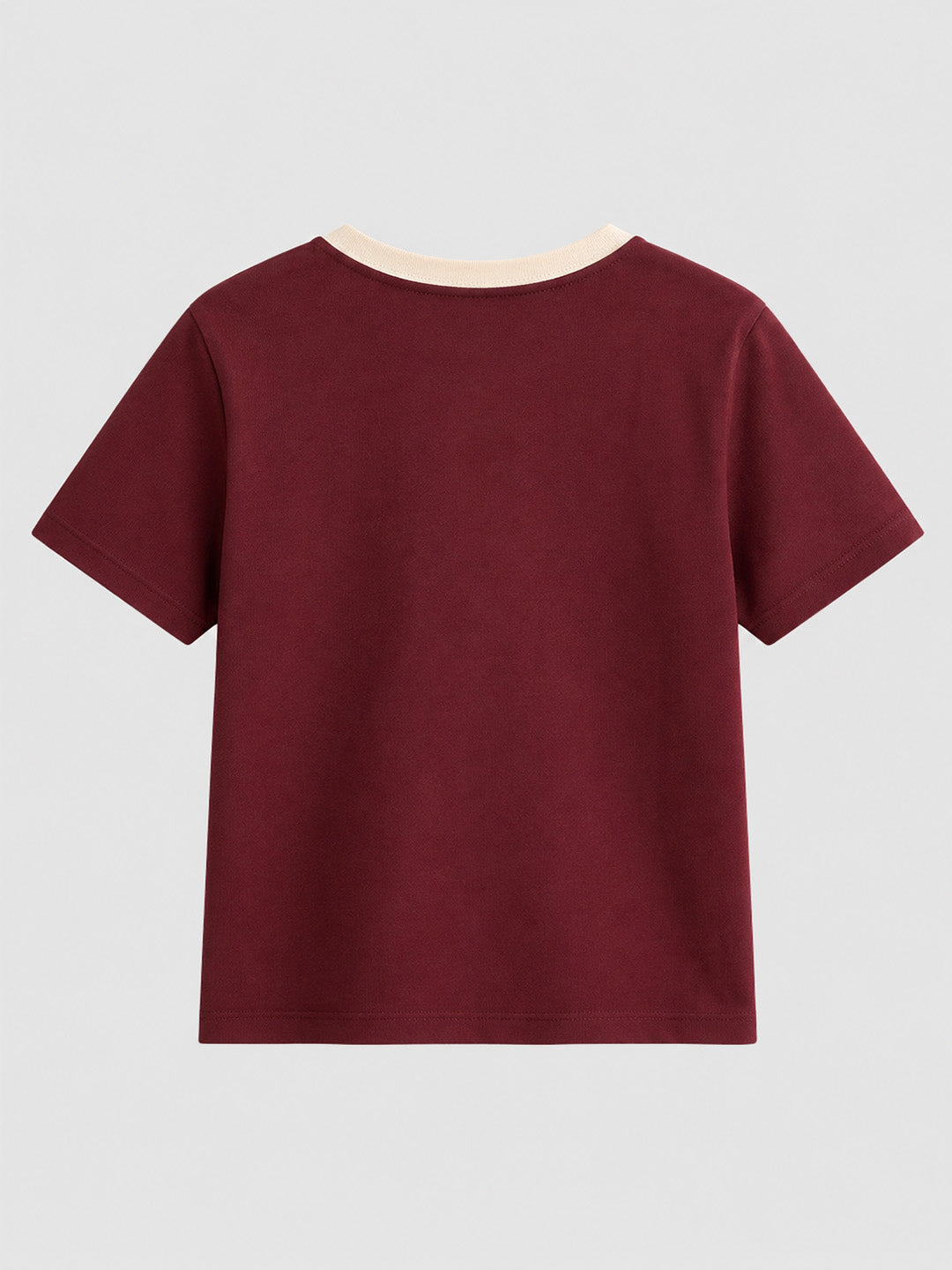 CODEZ Boys Tawny Port Pure Cotton Crossing The River Expedition Graphic Relaxed Fit T-Shirt