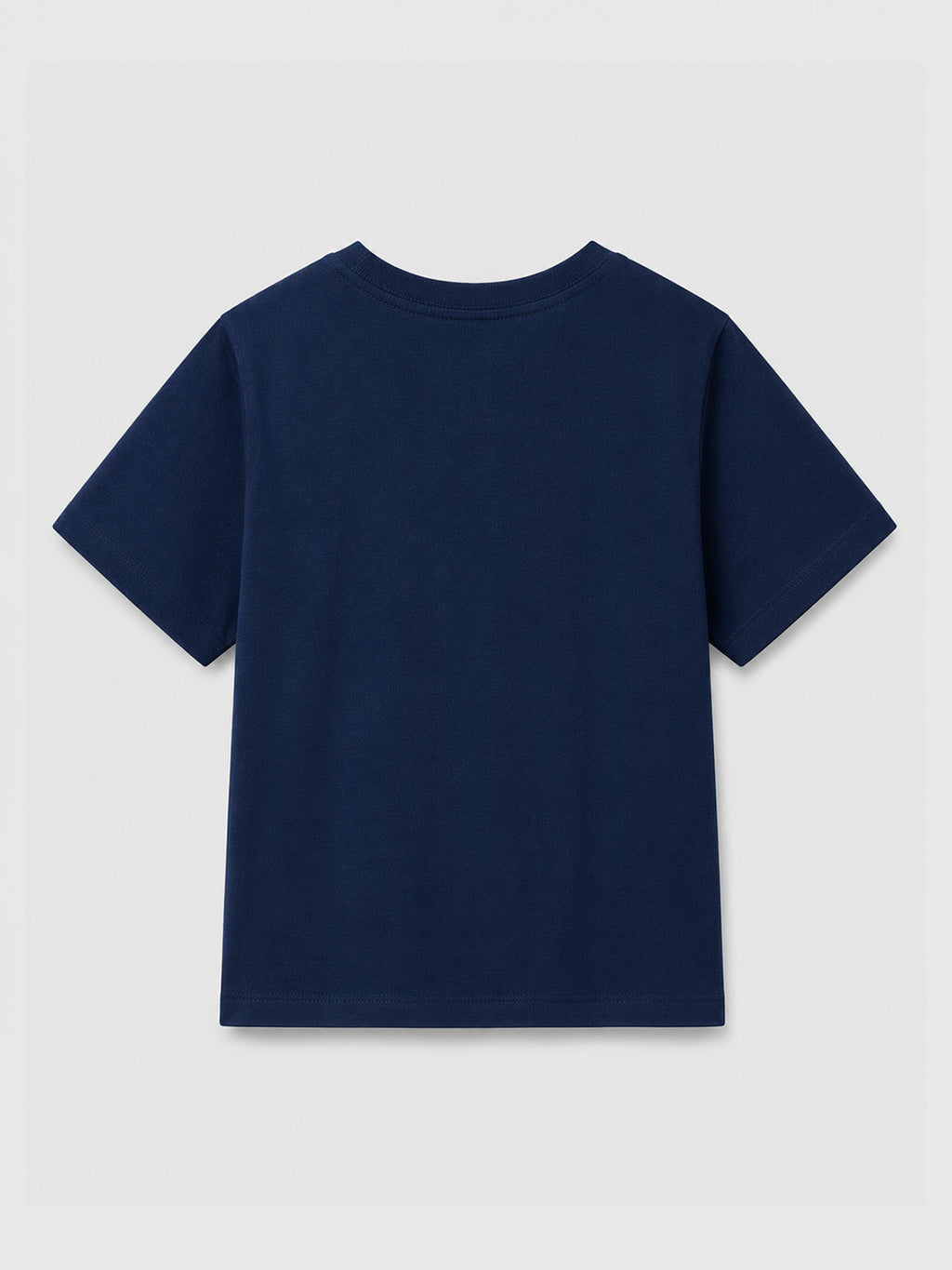 CODEZ Boys Estate Blue Pure Cotton Find New Roads Graphic Relaxed Fit T-Shirt
