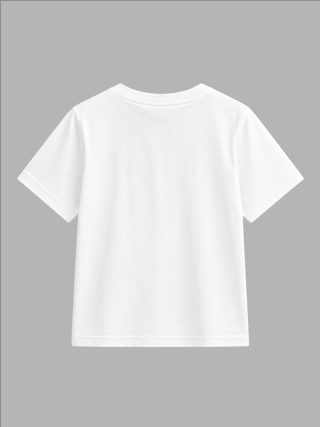 CODEZ Boys White Pure Cotton Find New Roads Graphic Relaxed Fit T-Shirt