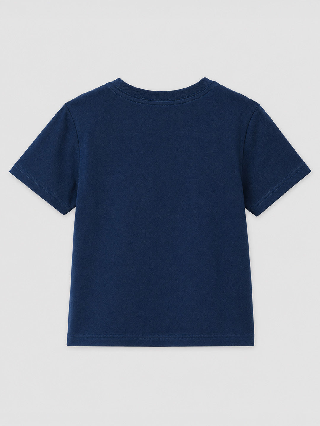 CODEZ Boys Estate Blue Pure Cotton Wild Trail Explorer Relaxed Fit T-Shirt
