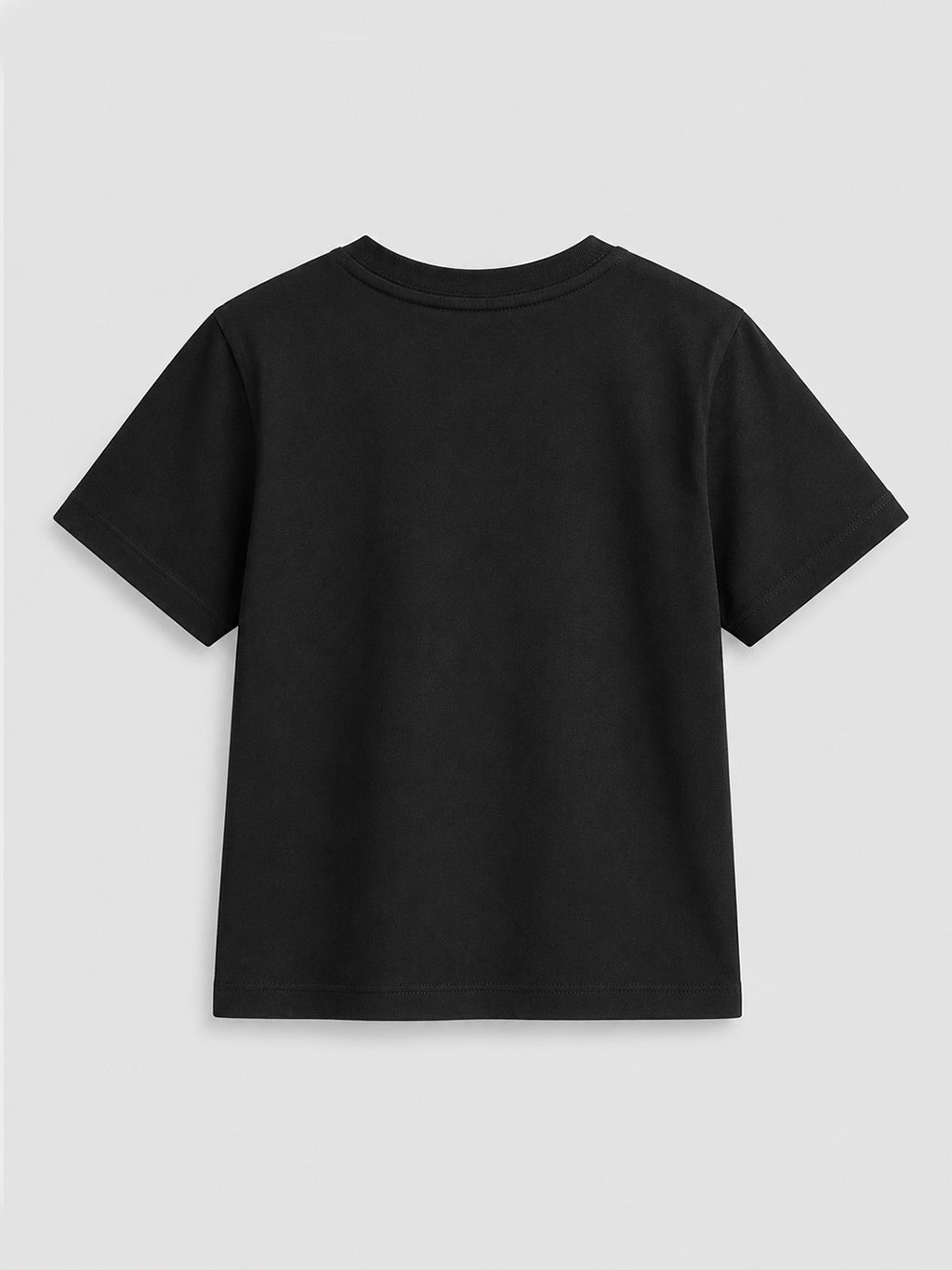 CODEZ Boys Black Pure Cotton Mountain Territories Graphic Relaxed Fit T-Shirt