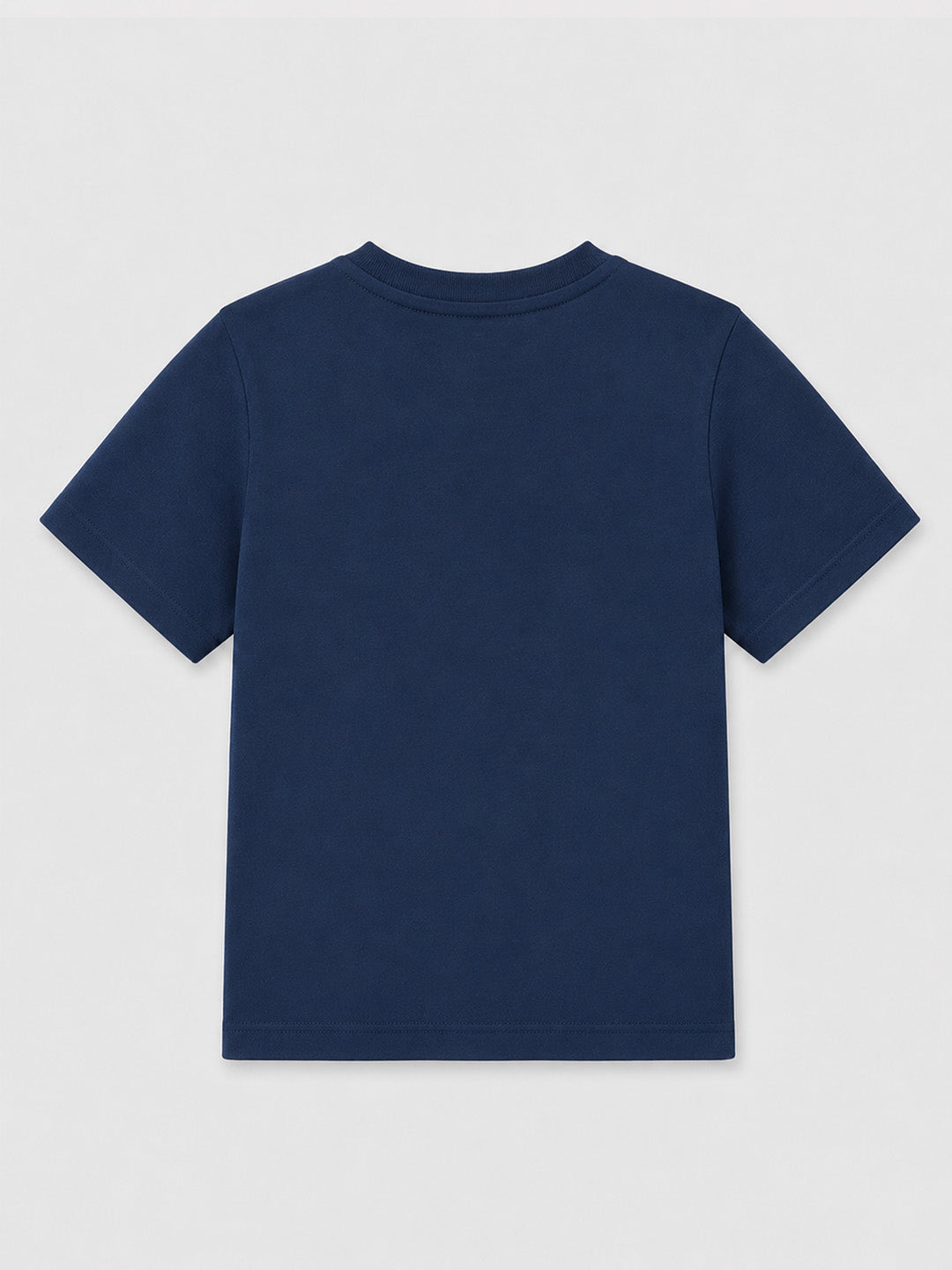 CODEZ Boys Navy Pure Cotton Mac & Cheese Club Graphic Relaxed Fit T-Shirt