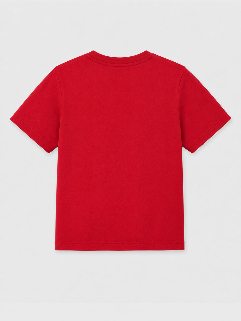 CODEZ Boys Red Pure Cotton French Fries Lover Graphic Relaxed Fit T-Shirt