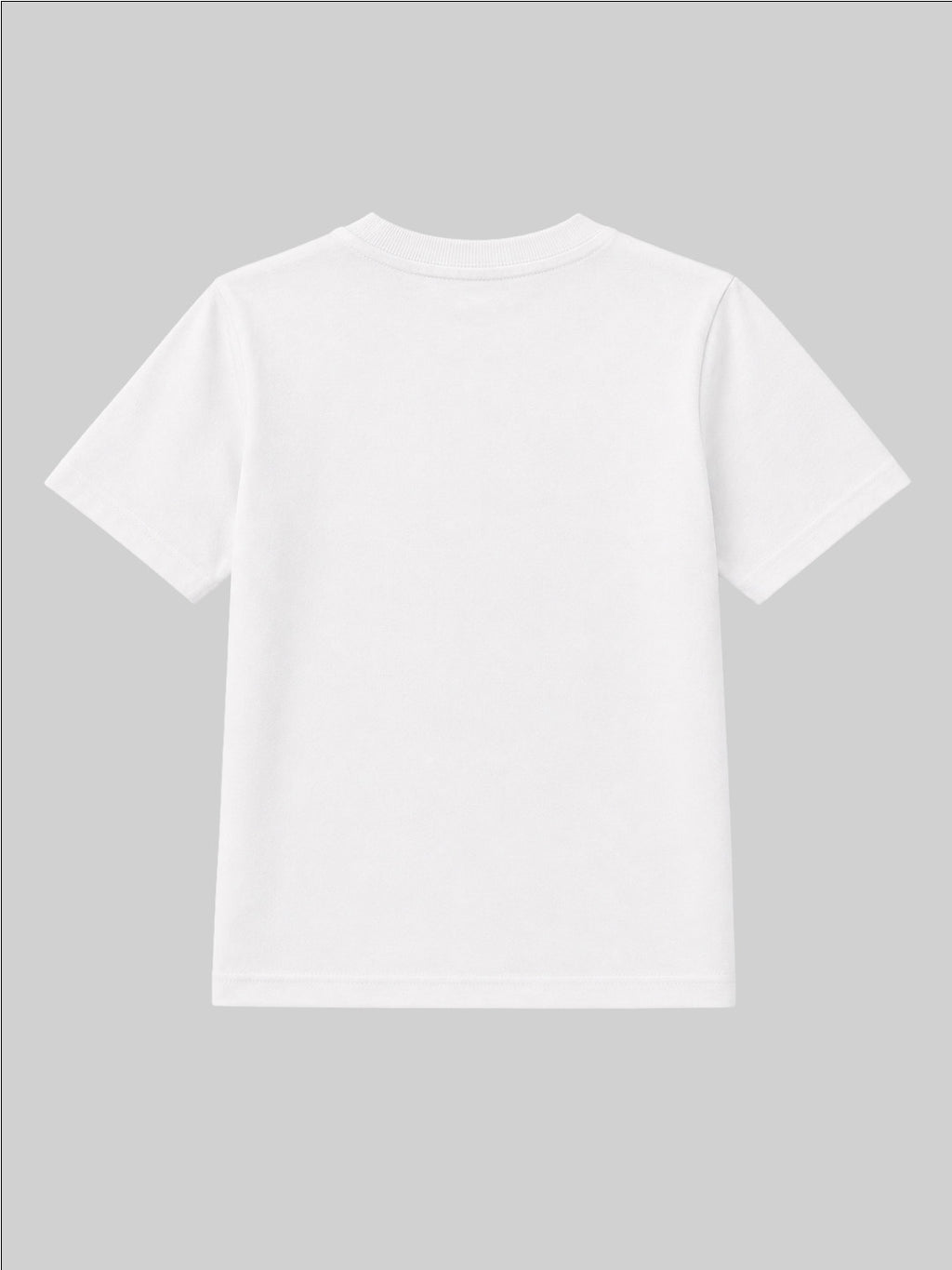 CODEZ Boys White Pure Cotton French Fries Lover Graphic Relaxed Fit T-Shirt
