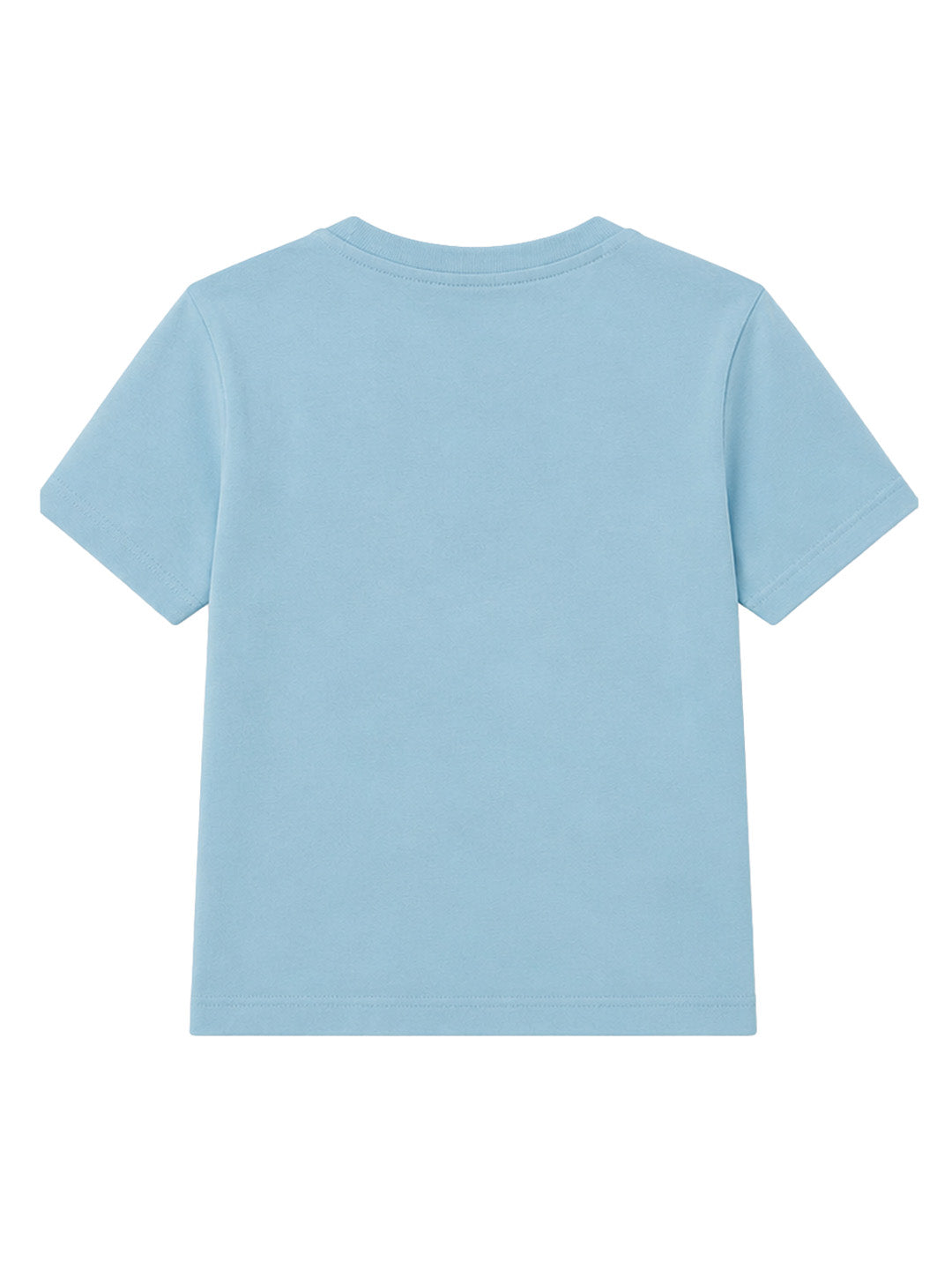 CODEZ Boys Cool Blue Pure Cotton KMS Run For Breakfast Graphic Relaxed Fit T-Shirt