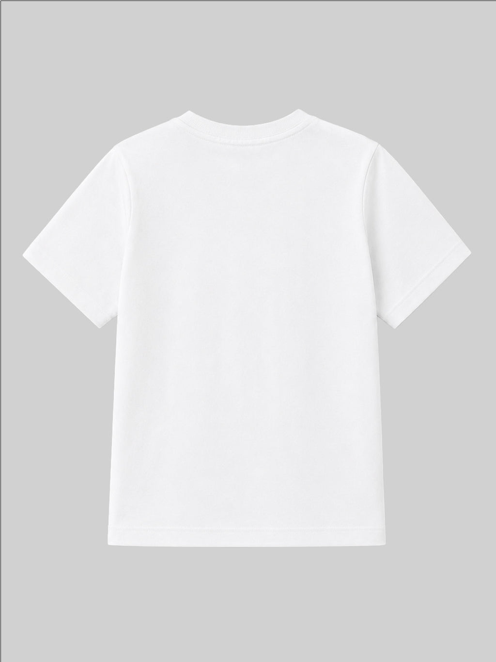 CODEZ Boys White Pure Cotton KMS Run For Breakfast Graphic Relaxed Fit T-Shirt