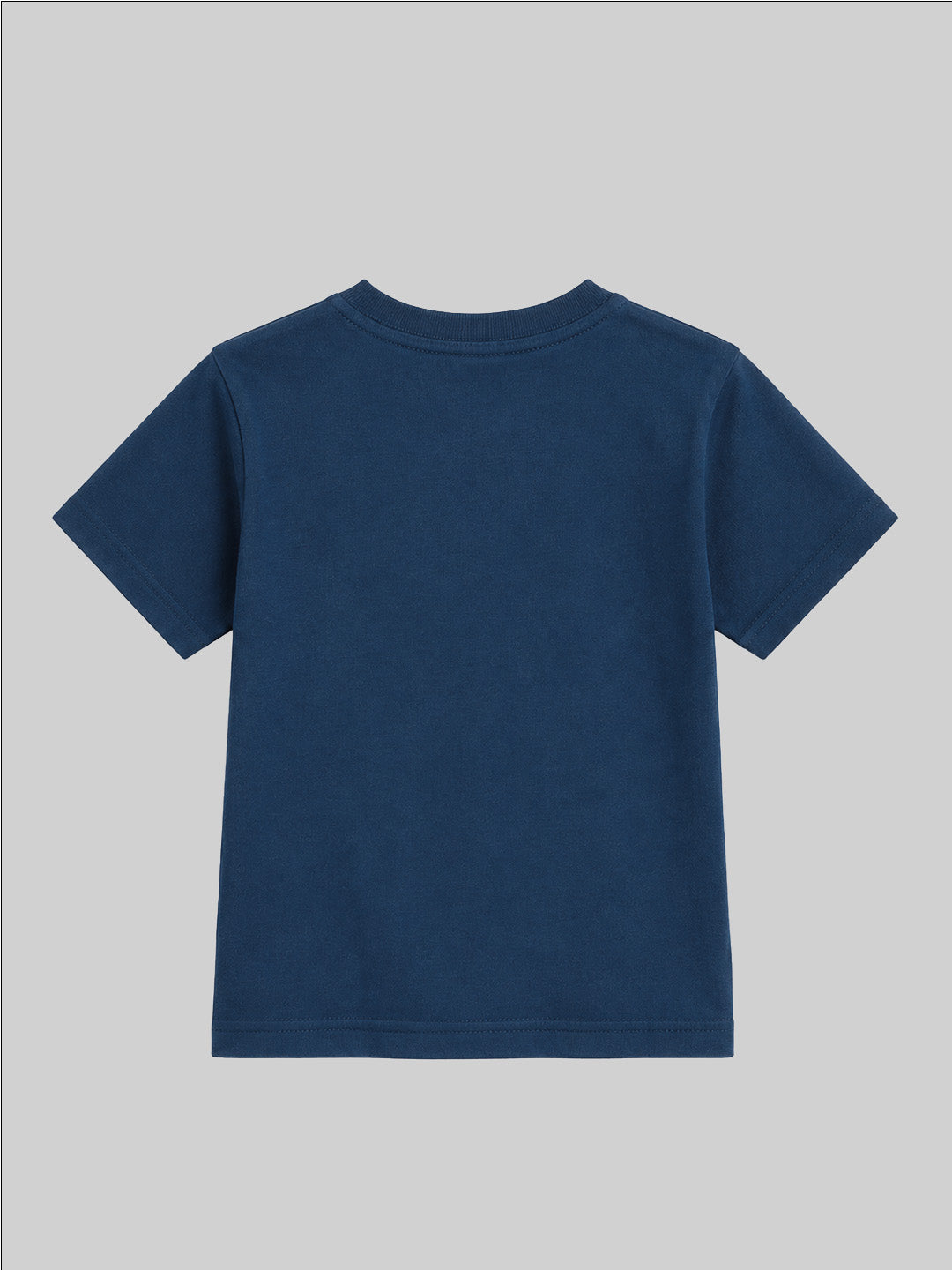 CODEZ Boys Estate Blue Pure Cotton Top Beast Monster Truck Graphic Relaxed Fit T-Shirt