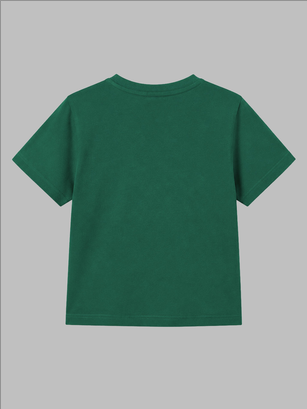 CODEZ Boys Alpine Green Pure Cotton Crunch Monster Graphic Relaxed Fit T-Shirt