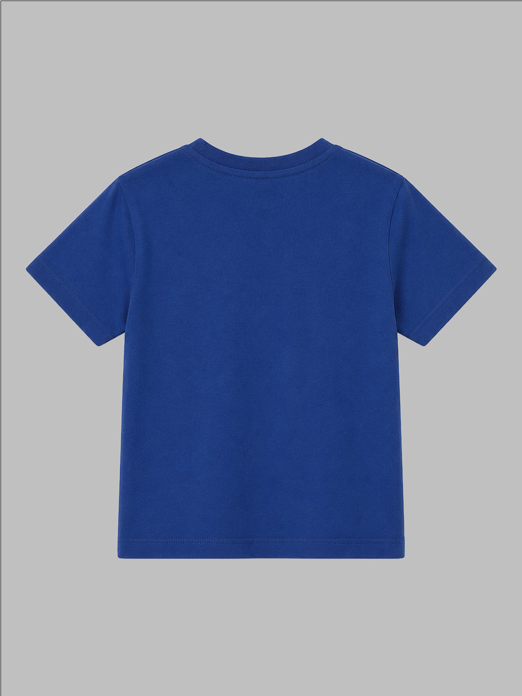 CODEZ Boys Blue Pure Cotton Crunch Monster Graphic Relaxed Fit T-Shirt