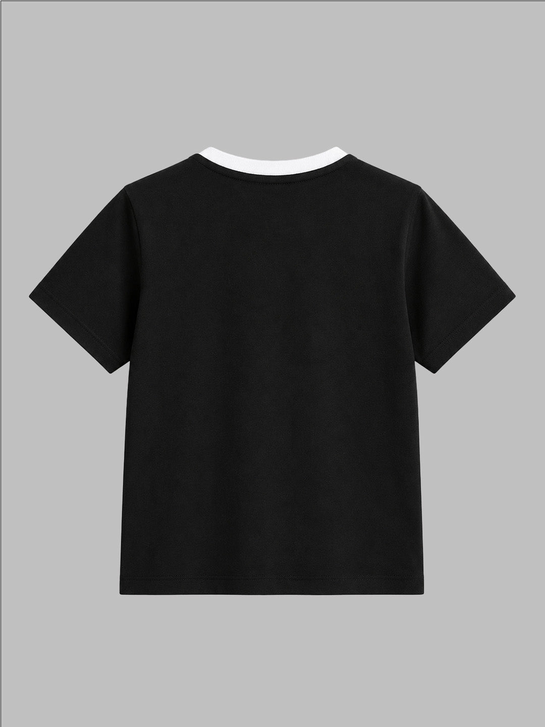 CODEZ Boys Black Pure Cotton Non Stop NYC Graphic Relaxed Fit T-Shirt