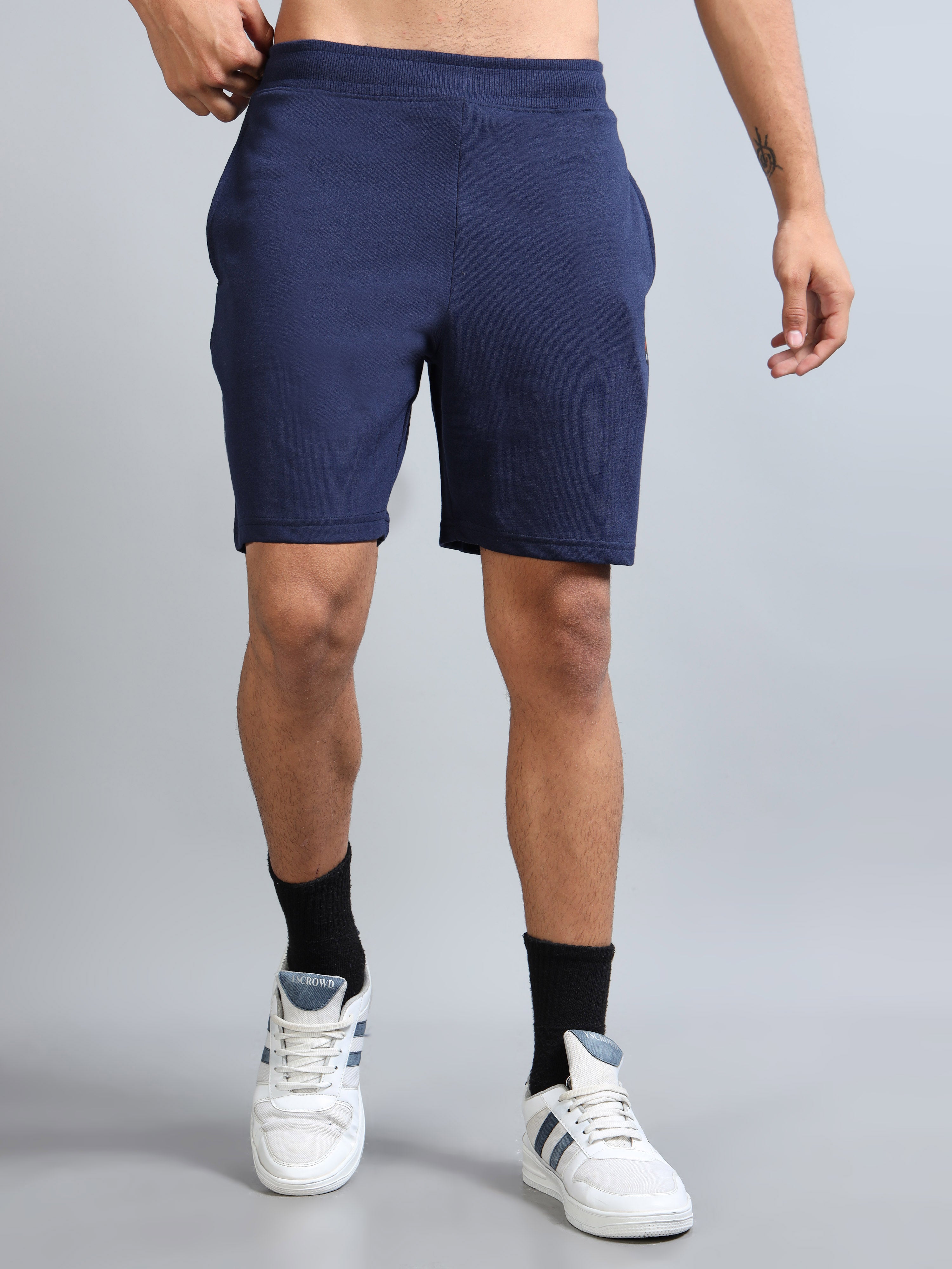 ARDEUR ZEAL IN YOU Men Navy Self Design Shorts