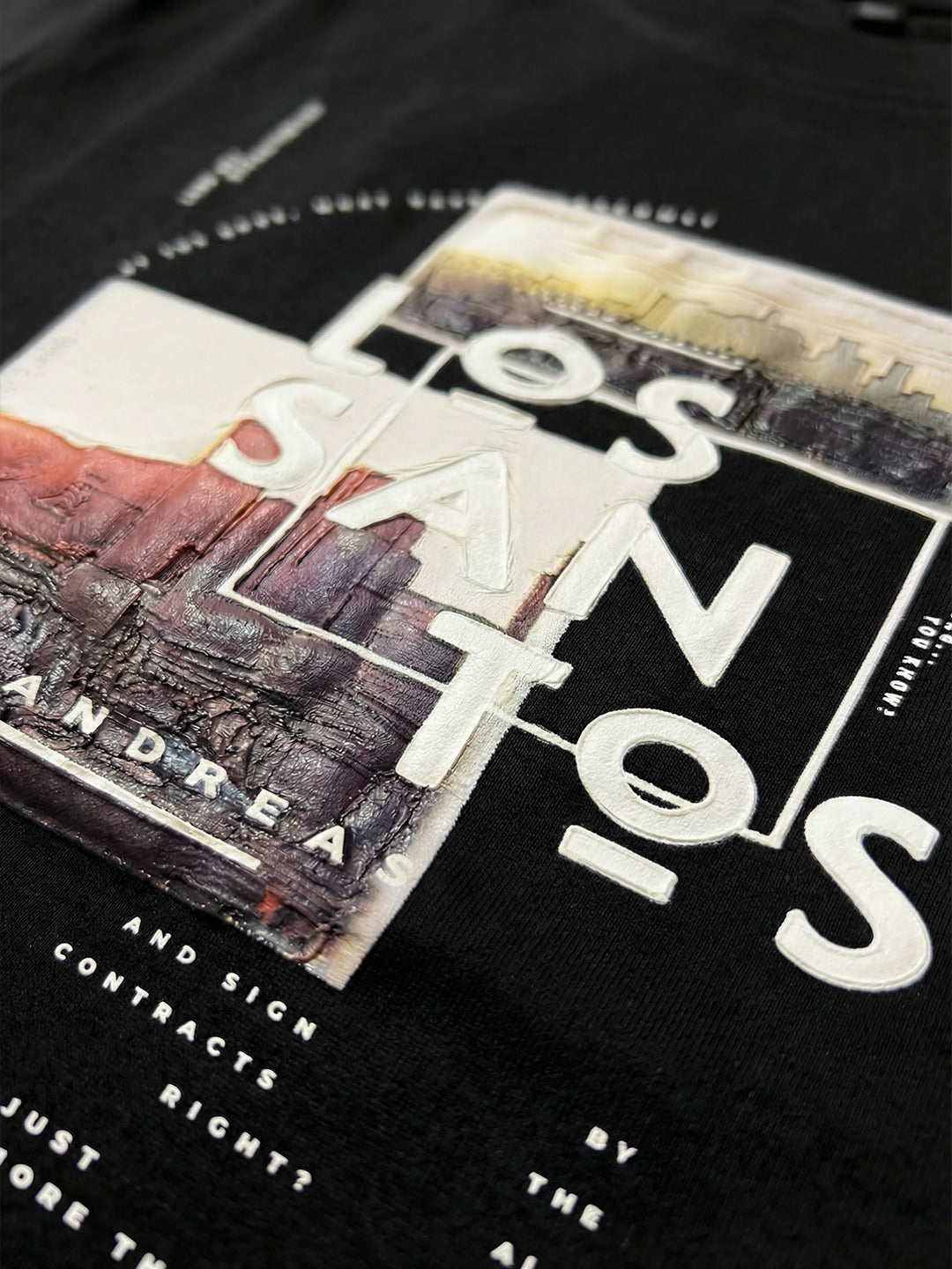 boys oversized t-shirt - CODEZ Boys' Black-2 Graphic Print Relaxed Fit Drop Shoulder T-Shirt, side view