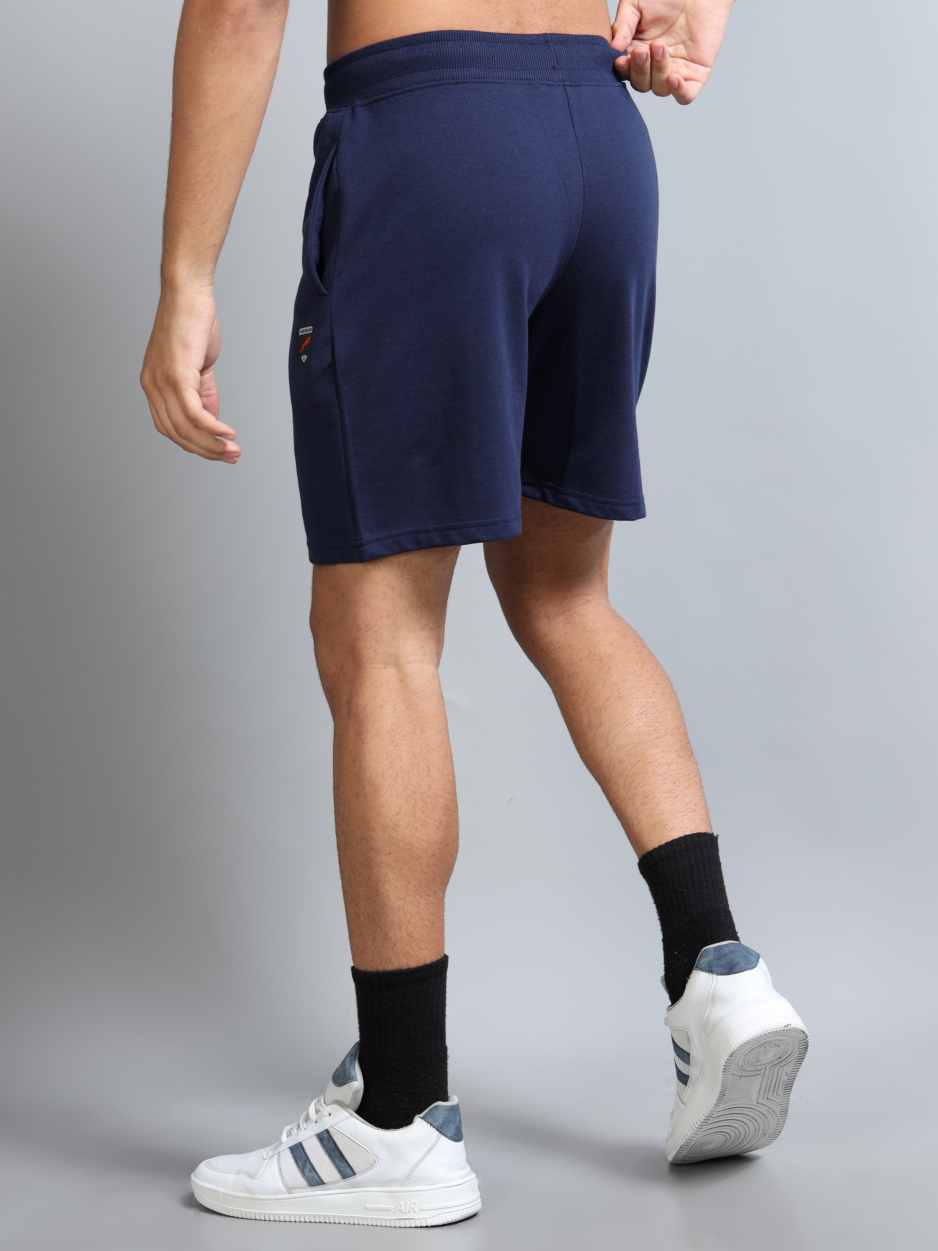 ARDEUR ZEAL IN YOU Men Navy Self Design Shorts