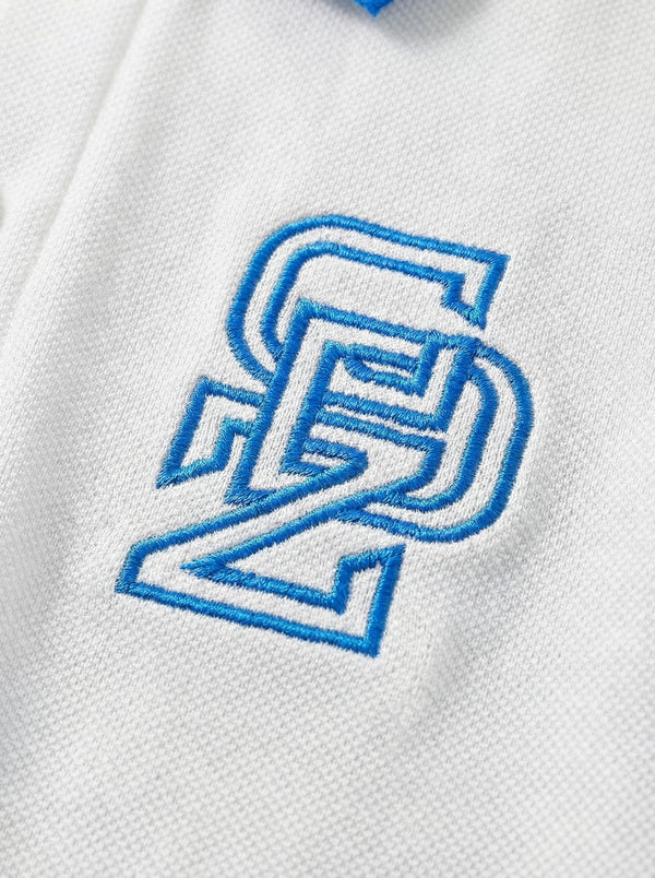 CODEZ Boys Regular Fit Polo T-Shirt (White)