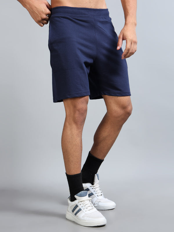 ARDEUR ZEAL IN YOU Men Navy Self Design Shorts