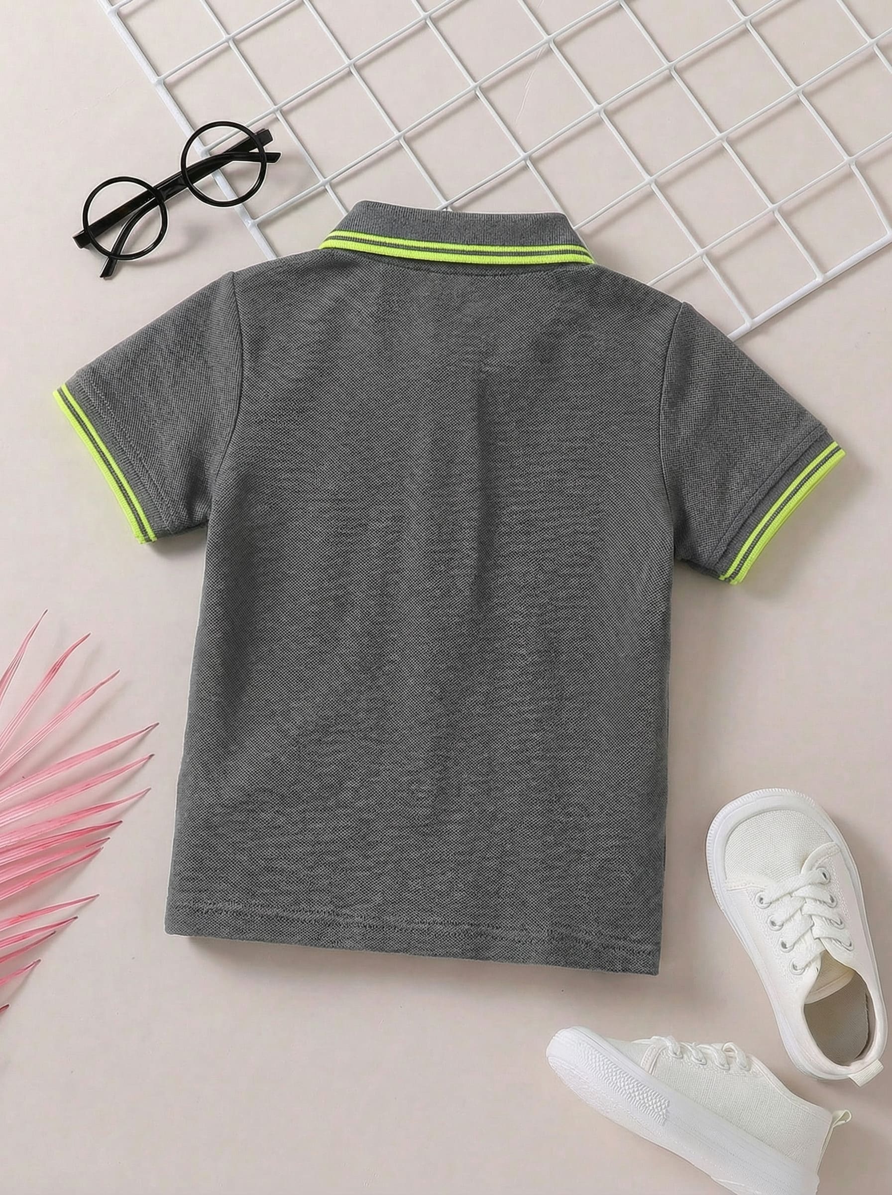 CODEZ Boys Pack Of 2 Embroidered Polo Tshirts