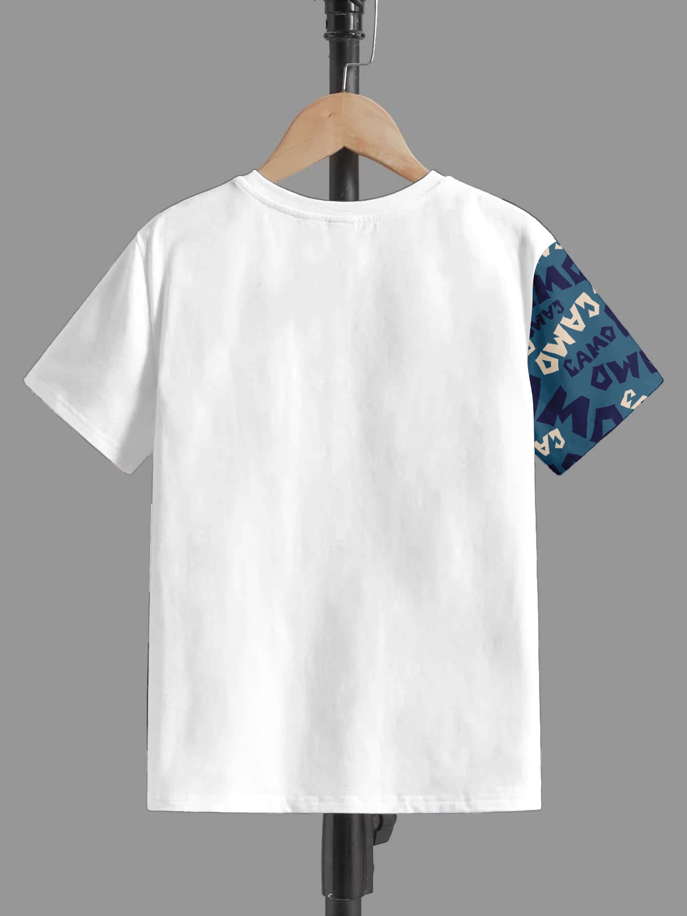 CODEZ Boys Off White-2 Round Neck Printed Tshirts